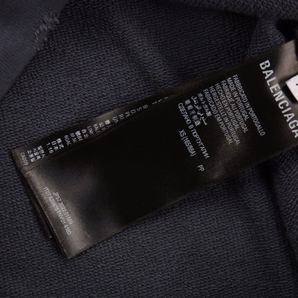 Balenciaga Paris Graffiti Hoodie - Blue
