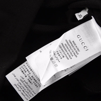 Gucci Black Sweatshirt with Ballet Slippers Print