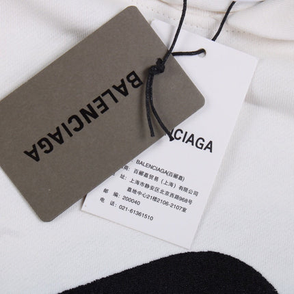 Balenciaga White Hoodie