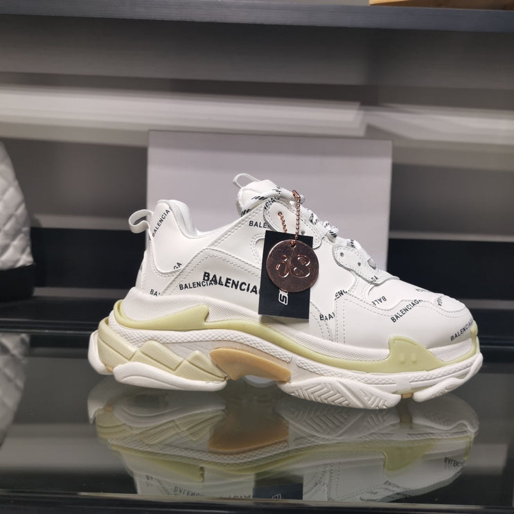 BALENCIAGA TRIPLE S x BLANC MONOGRAM