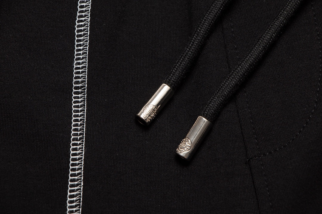 SHORT BRODERIE BLANC CHROME HEARTS NOIR
