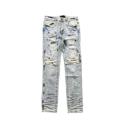 JEAN BLEU AMIRI MX1 PAINTER