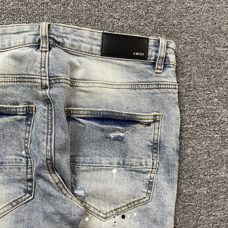 JEAN BLEU AMIRI MX1 PAINTER