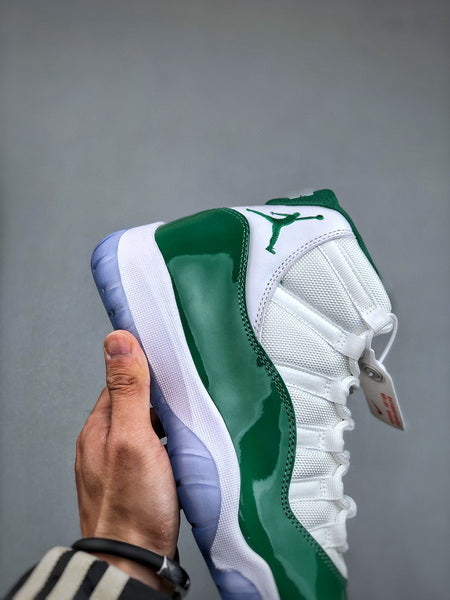 Air Jordan 11 "White And Green"