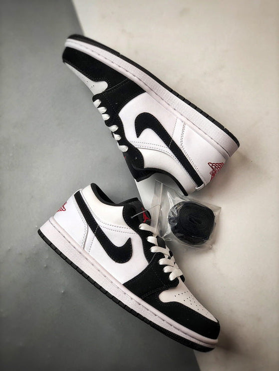 Air Jordan 1 Low SE noir/blanc