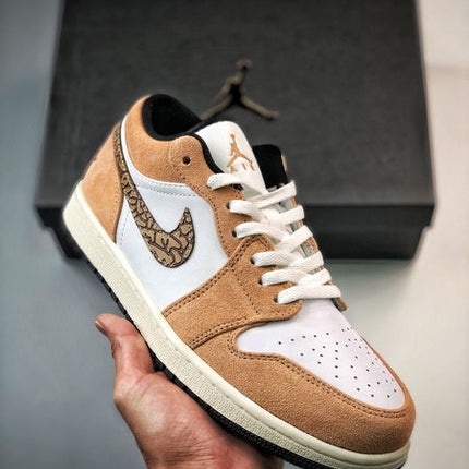 Air Jordan 1 Low édition spéciale Brown Elephant