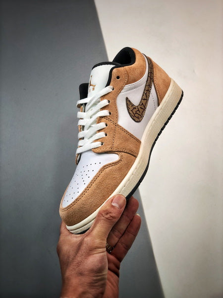 Air Jordan 1 Low édition spéciale Brown Elephant