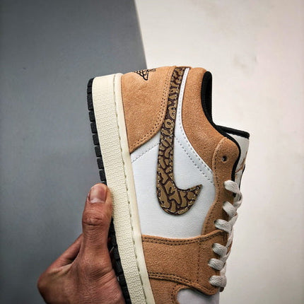 Air Jordan 1 Low édition spéciale Brown Elephant