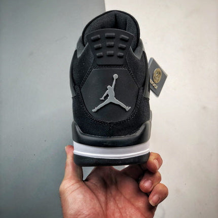 Air Jordan 4 Retro SE "Black Canvas"