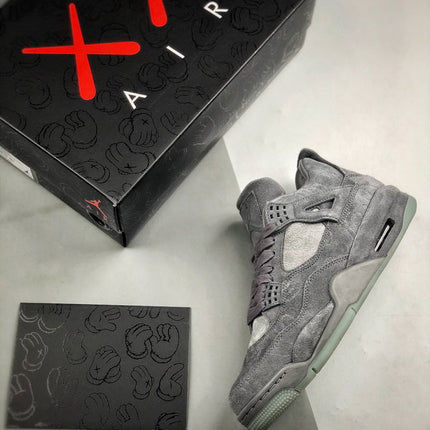 Air Jordan 4 X Kaws grey