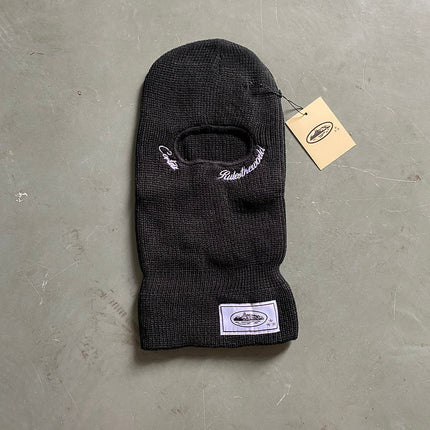 CAGOULE EN TRICOT CORTEIZ NOIR BLANC
