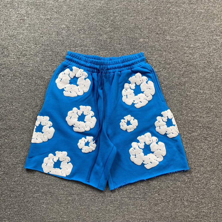 Short Denim Tears monochrome bleu