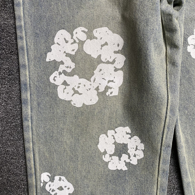 Jean Denim Tears x Levi's sale délavé clair