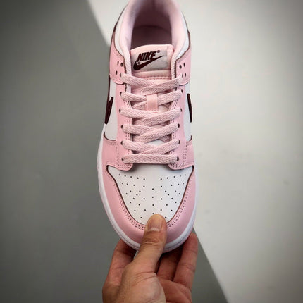 NIKE Dunk Low Pink Red White