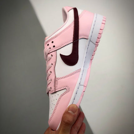 NIKE Dunk Low Pink Red White