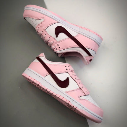 NIKE Dunk Low Pink Red White