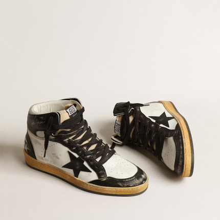 Golden Goose Sky-Star – Black and White
