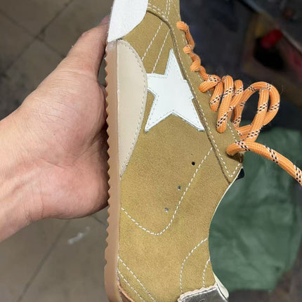 Golden Goose TrueStar Sneaker Tan Suede