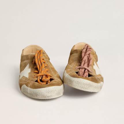 Golden Goose TrueStar Sneaker Tan Suede