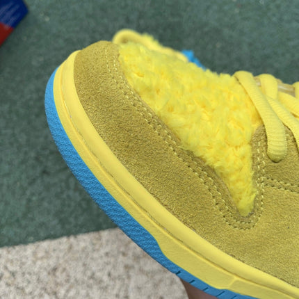 SB Dunk Low Pro x Grateful Dead Bears Opti Yellow