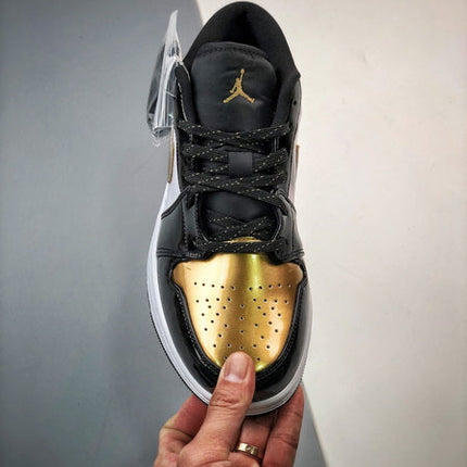 Jordan 1 Low ALT Noir Metallic Doré Blanc