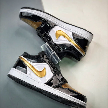 Jordan 1 Low ALT Noir Metallic Doré Blanc