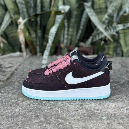 Nike Air Force 1 Low Black Pink Glow