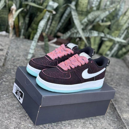 Nike Air Force 1 Low Black Pink Glow