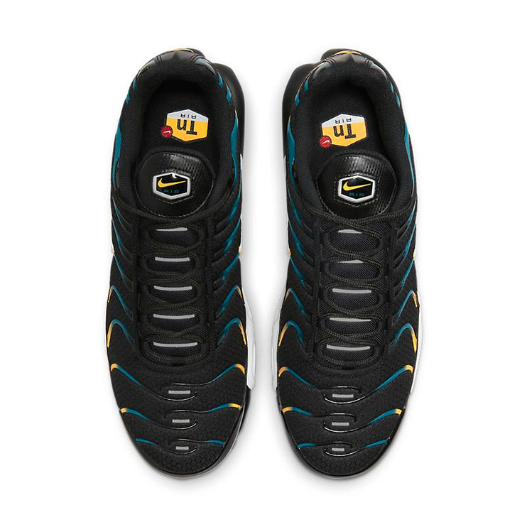 Nike Air Max Plus Black Teal Yellow