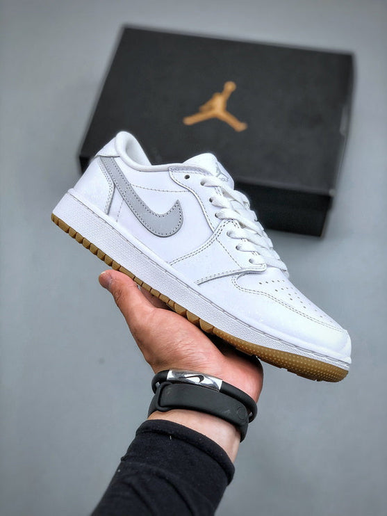 Nike Golf Air Jordan 1 Low G – Blanc/Gris