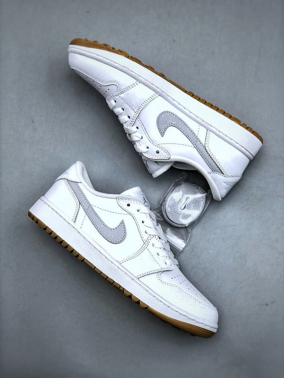 Nike Golf Air Jordan 1 Low G – Blanc/Gris