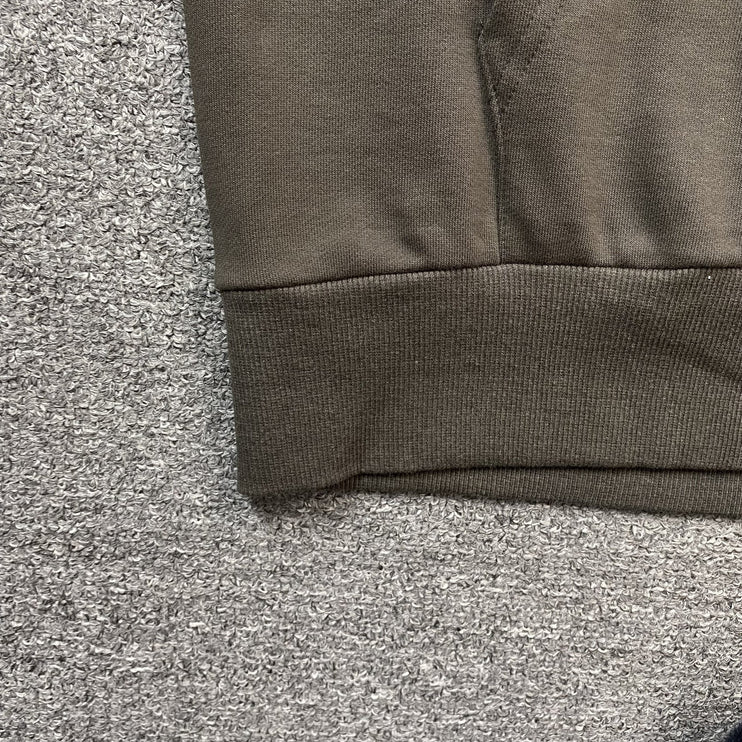 SWEAT À CAPUCHE SP5DER BELUGA GRIS ARDOISE/VERT