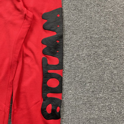 PANTALON DE SURVÊTEMENT SP5DER BELUGA ROUGE