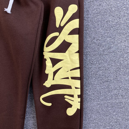 PANTALON DE SURVÊTEMENT SYNA WORLD MARRON