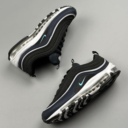 NIKE Air Max 97 " Noir Obsidienne Foncée Bleu Université"