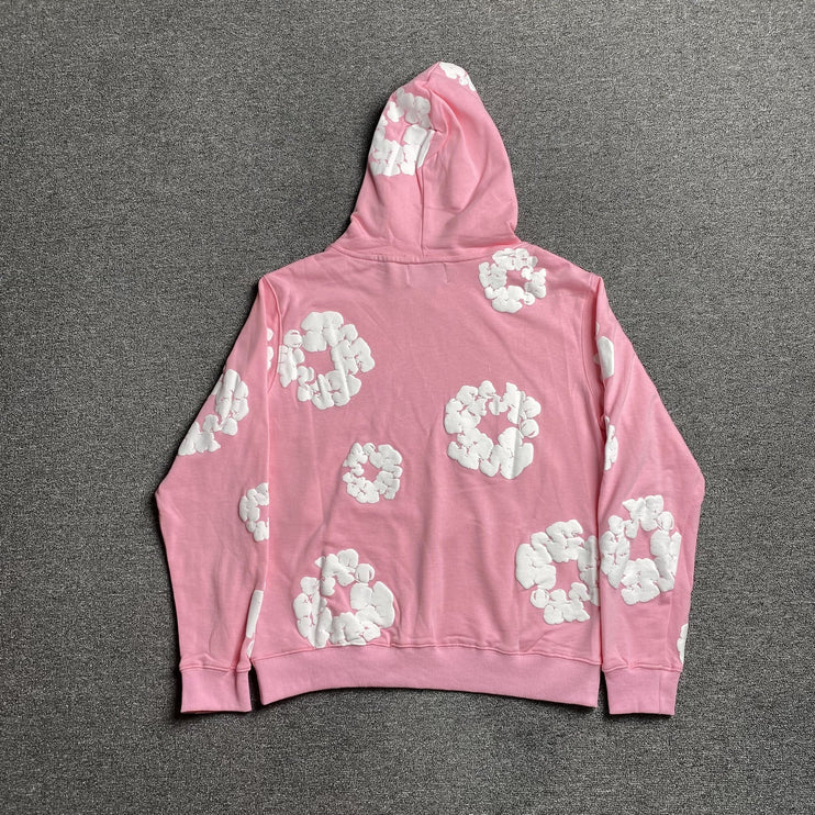 Sweat à capuche Denim Tears rose