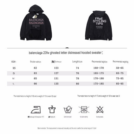 Balenciaga 404 Hoodie