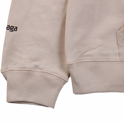 Balenciaga Beige Multilogo Hoodie