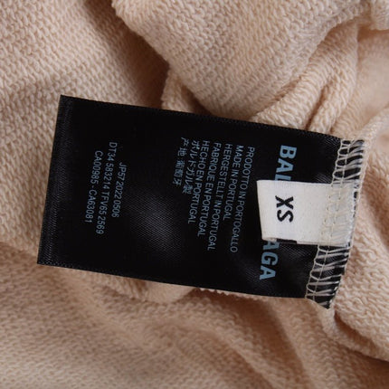 Balenciaga Beige Multilogo Hoodie