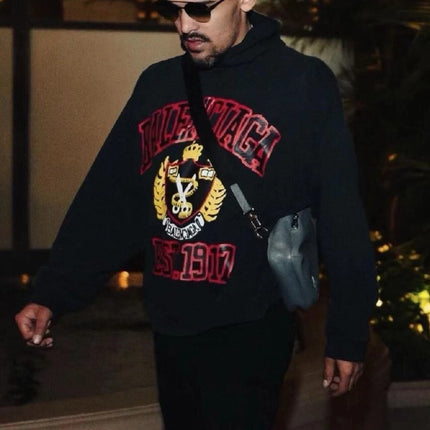 Balenciaga Black Crest Hoodie
