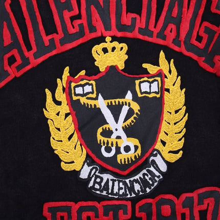 Balenciaga Black Crest Hoodie