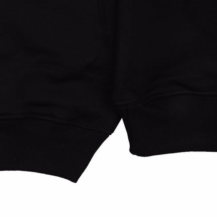 Balenciaga Black Distorted Logo Hoodie