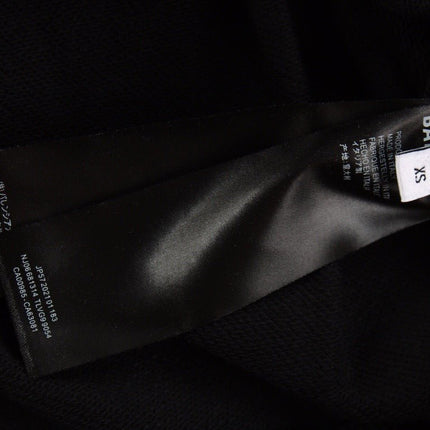 BALENCIAGA GRAPHIC LOGO HOODIE BLACK