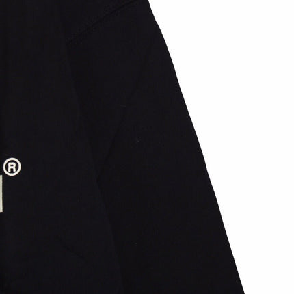 BALENCIAGA GRAPHIC LOGO HOODIE BLACK