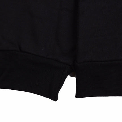 BALENCIAGA GRAPHIC LOGO HOODIE BLACK