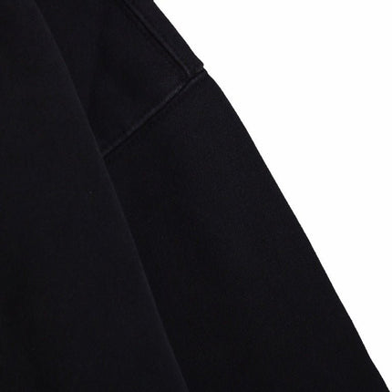 Balenciaga Black Hoodie with "I Love" Graphic