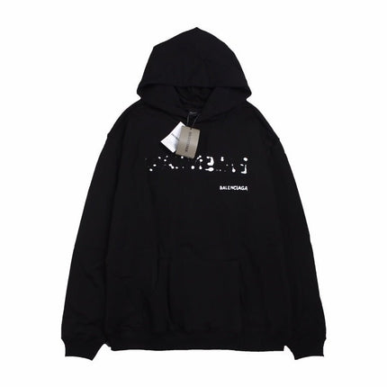 Balenciaga Black Logo Hoodie