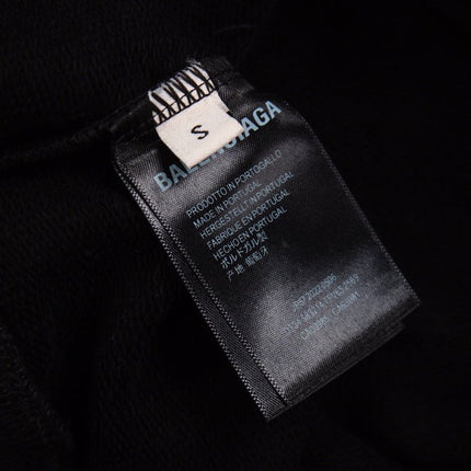 Balenciaga Black Logo Hoodie