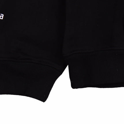 Balenciaga Black Multilogo Hoodie