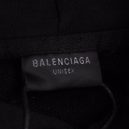 Balenciaga Black Oversized Hoodie